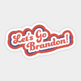 Let's Go Brandon Sticker